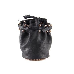 Alexander Wang Diego Small Pebbled Leather Bucket